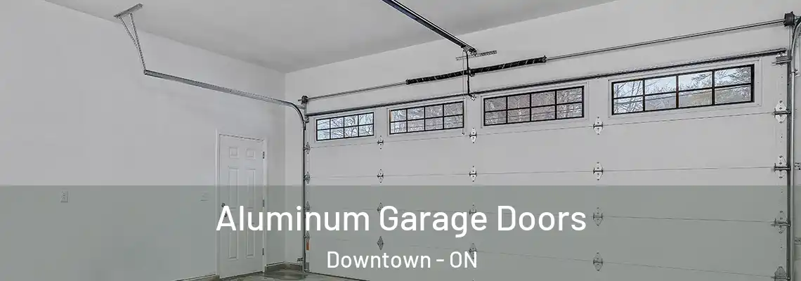 Aluminum Garage Doors Downtown - ON