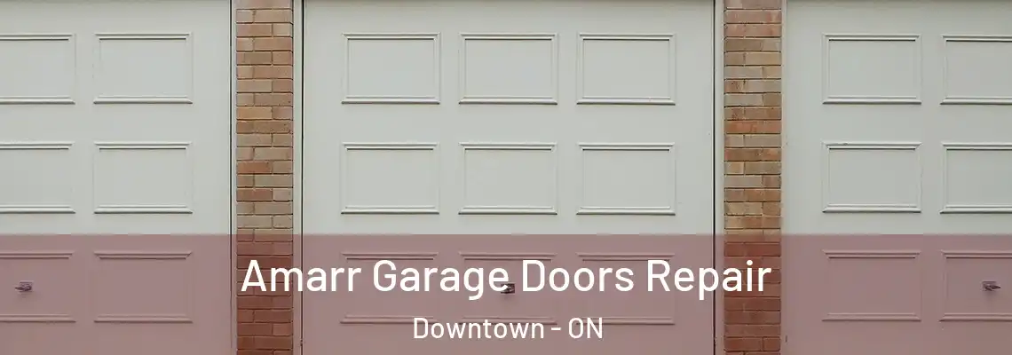 Amarr Garage Doors Repair Downtown - ON