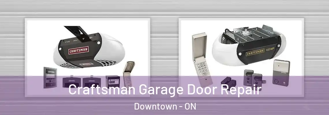 Craftsman Garage Door Repair Downtown - ON