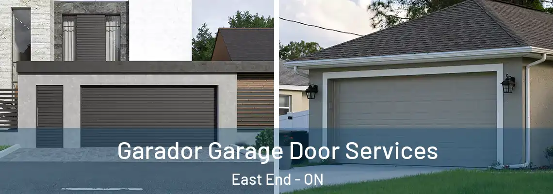 Garador Garage Door Services East End - ON