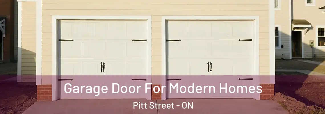 Garage Door For Modern Homes Pitt Street - ON