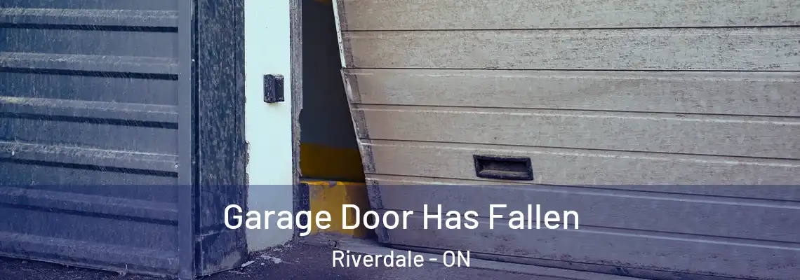 Garage Door Has Fallen Riverdale - ON