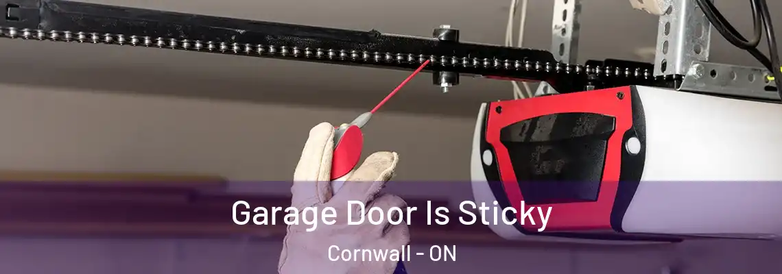 Garage Door Is Sticky Cornwall - ON