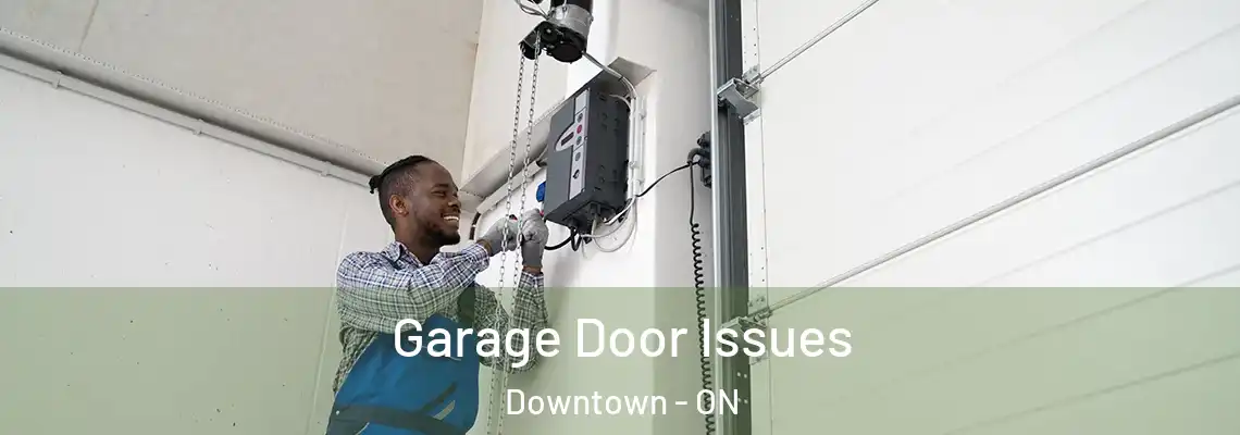 Garage Door Issues Downtown - ON