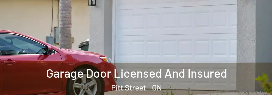 Garage Door Licensed And Insured Pitt Street - ON