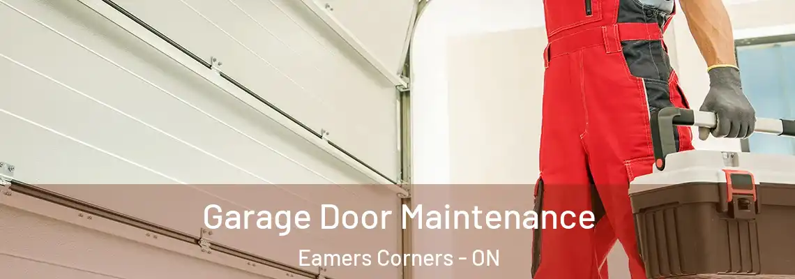 Garage Door Maintenance Eamers Corners - ON