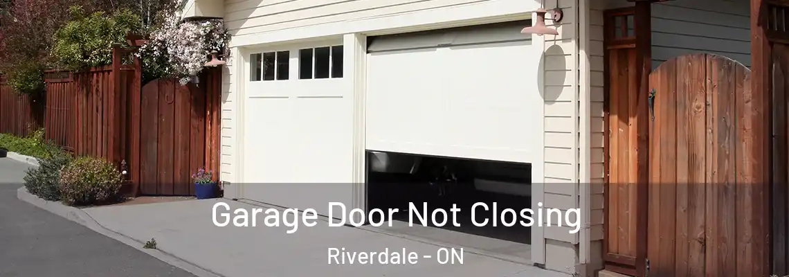 Garage Door Not Closing Riverdale - ON