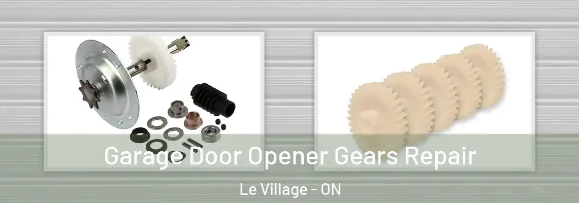 Garage Door Opener Gears Repair Le Village - ON