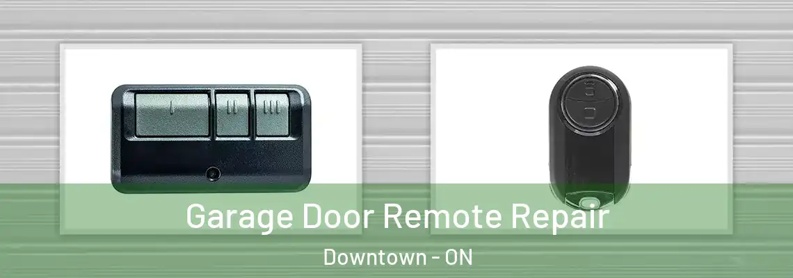 Garage Door Remote Repair Downtown - ON