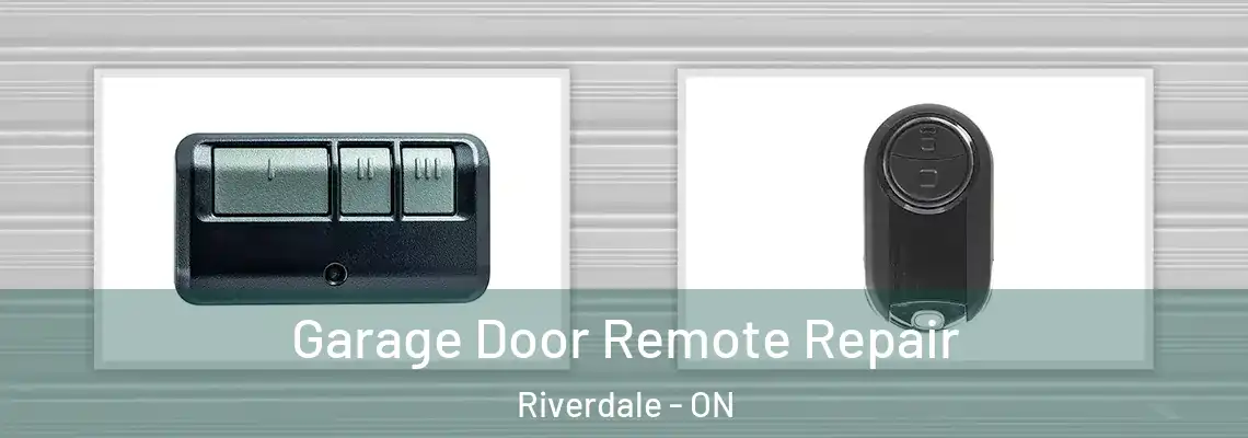 Garage Door Remote Repair Riverdale - ON