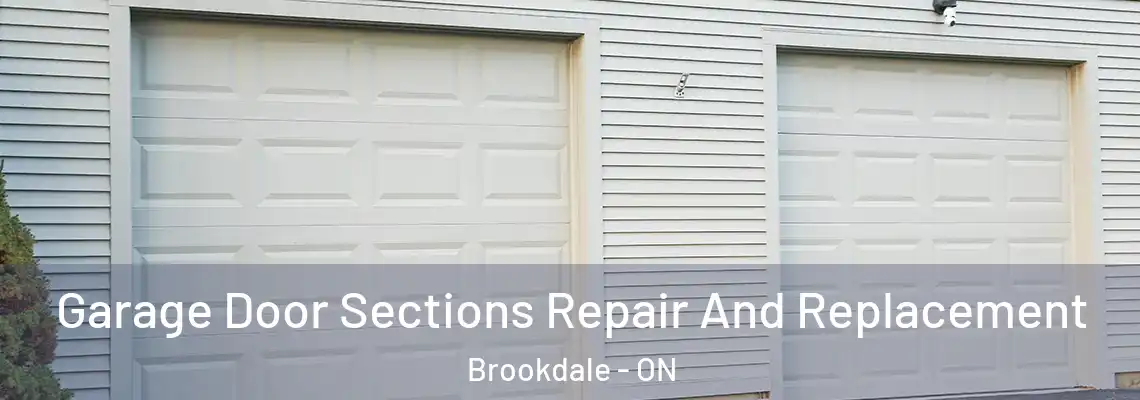 Garage Door Sections Repair And Replacement Brookdale - ON