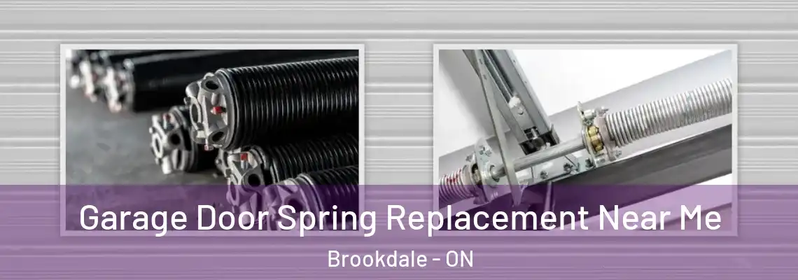 Garage Door Spring Replacement Near Me Brookdale - ON