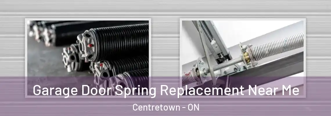 Garage Door Spring Replacement Near Me Centretown - ON