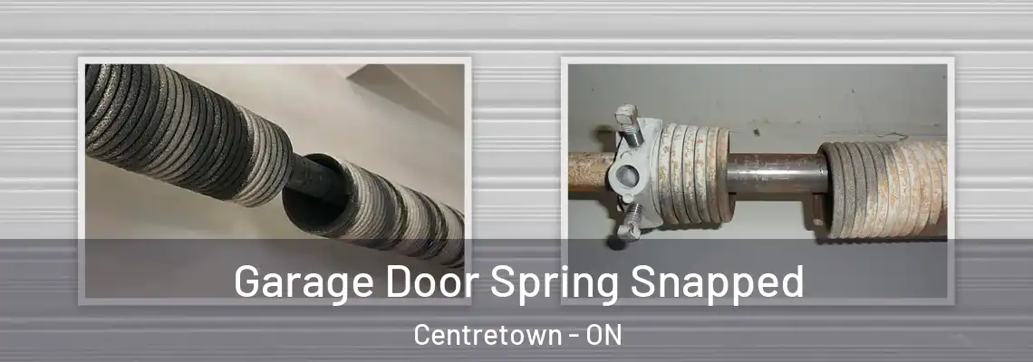Garage Door Spring Snapped Centretown - ON