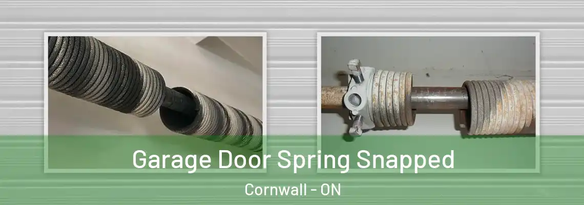 Garage Door Spring Snapped Cornwall - ON