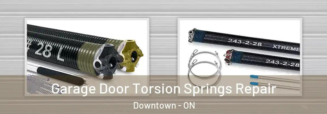 Garage Door Torsion Springs Repair Downtown - ON