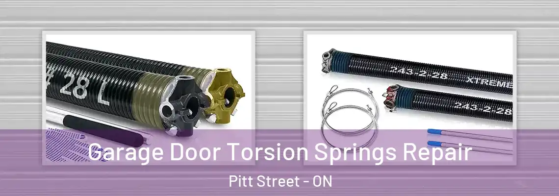 Garage Door Torsion Springs Repair Pitt Street - ON