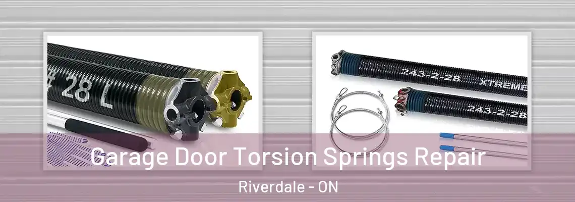 Garage Door Torsion Springs Repair Riverdale - ON