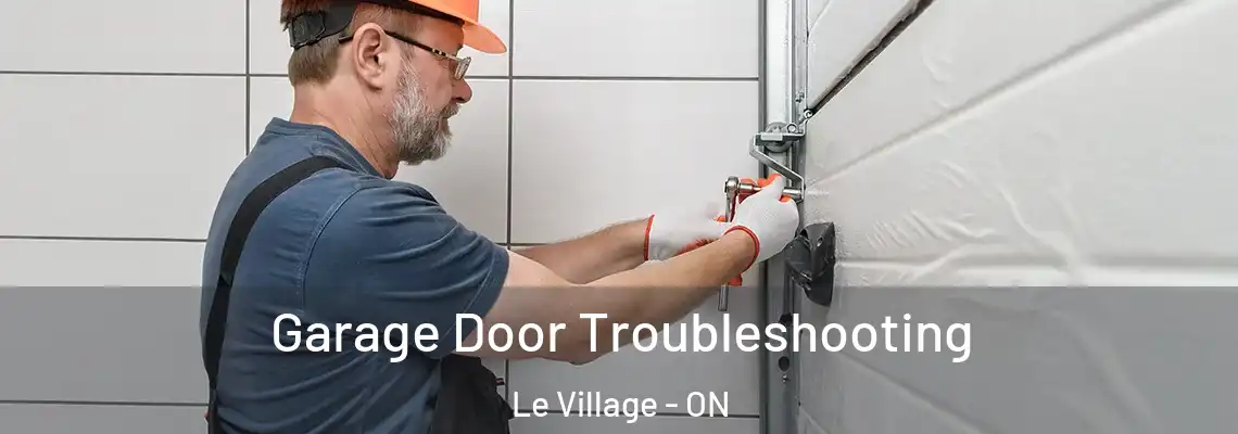 Garage Door Troubleshooting Le Village - ON