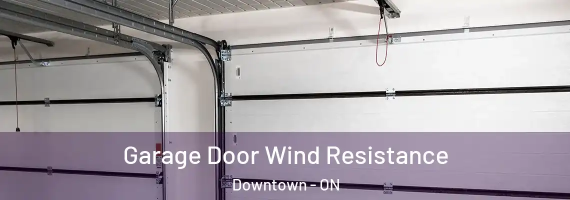Garage Door Wind Resistance Downtown - ON