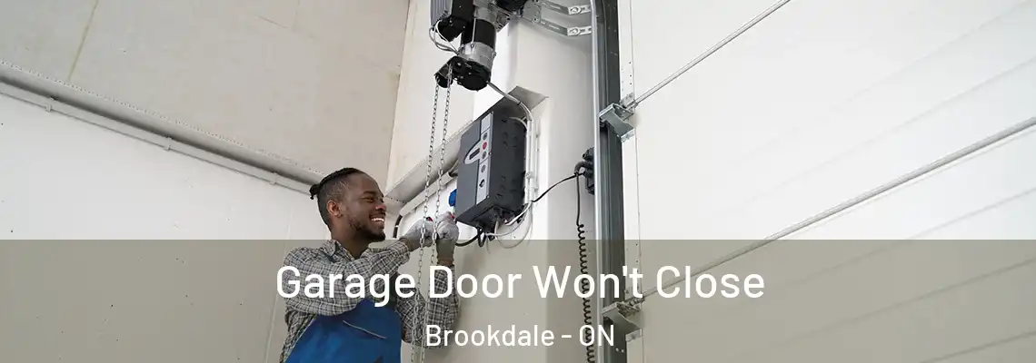 Garage Door Won't Close Brookdale - ON