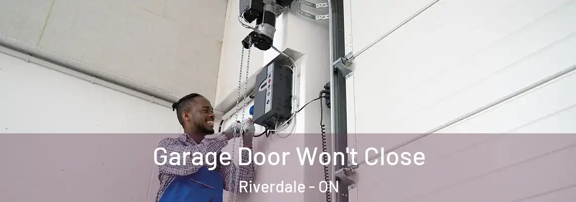 Garage Door Won't Close Riverdale - ON