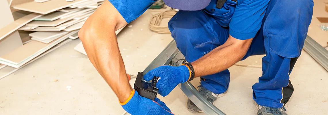 Fix Vinyl Garage Door Loud Noise in Riverdale, ON