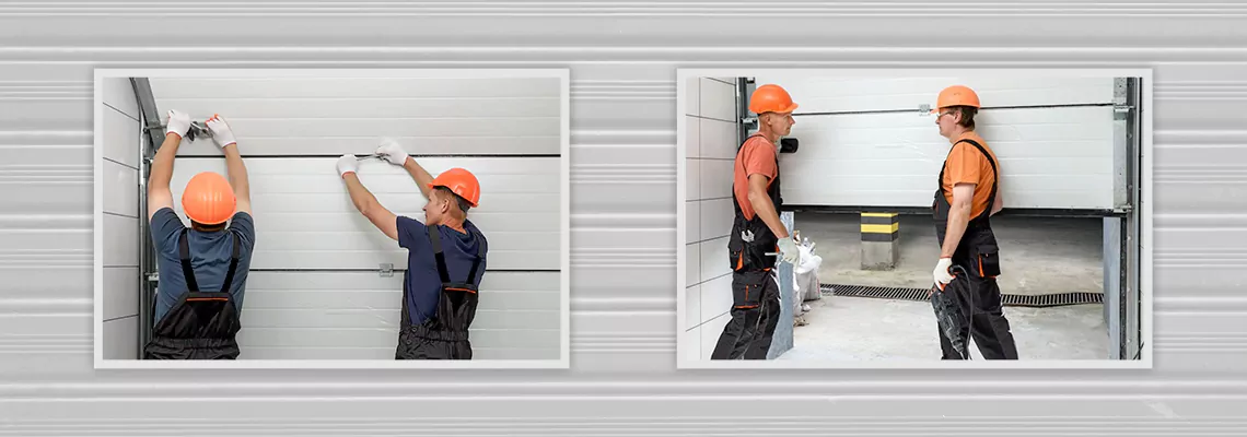 Garage Door Damaged Panel Repair in Downtown, ON