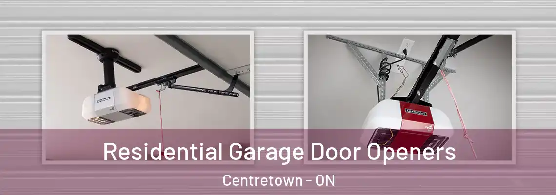 Residential Garage Door Openers Centretown - ON