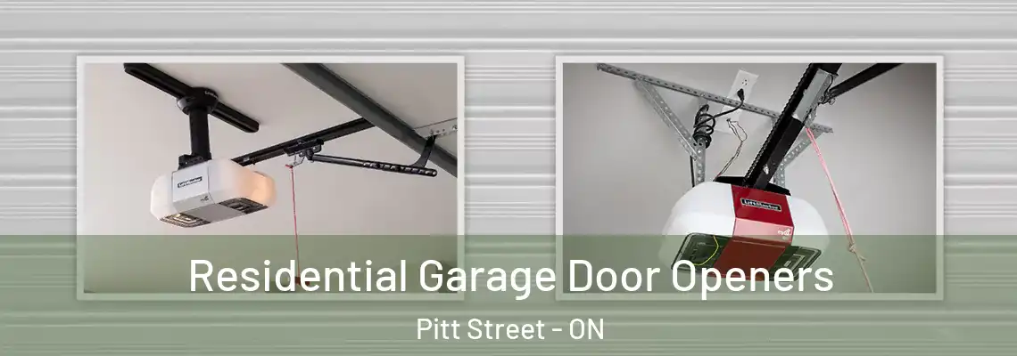 Residential Garage Door Openers Pitt Street - ON