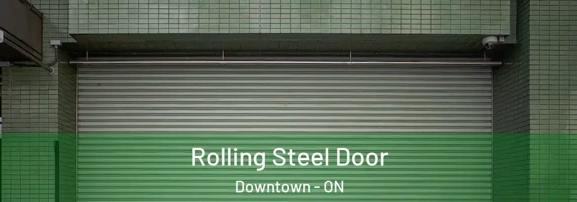 Rolling Steel Door Downtown - ON
